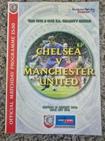 CHELSEA V MANCHESTER UNITED 2000 CHARITY SHIELD