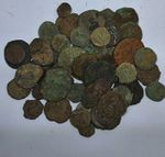 Ancient Roman Bronze Coins x50 Uncleaned - All Low Grade
