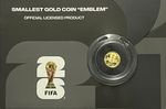 Official FIFA 2026 Solomon Islands $10 0.5g Gold Proof Coin 7500 Limited mintage