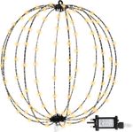 Christmas Fairy Lights 3D Ball 320 LED Multifunction 40cm Xmas Hanging Ornaments
