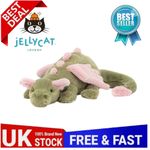 Authentic Jellycat Malachy Dragon Matcha 50CM Brand New with Tags UK