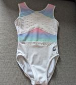 Gym Central Girls Upcycled Leotard Aged 8 Years Good Condition
