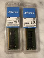 Micron DDR4-3200 MHz RDIMM CL22 Server ECC RAM (mta18asf4g72pz-3g2r)