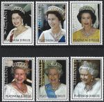 2022 Alderney Sg A757/A762 Platinum Jubilee MNH