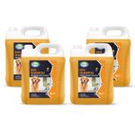 Orange Puppy Shampoo  4x5L Dog Shampoo Sensitive Skin Professional Mild & Kind