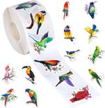 2.5CM Bird Animal Sticker Party Business Student DIY Envelope Stickers Labels