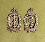 Royal Army Medical Service RAMS OR Other Ranks collar Badge british army no2