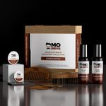 Wooden Beard Grooming Kit - Personalised Signature Box - Includes Beard Oil 