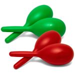 Musical Maracas - Full Size Loud Plastic Maracas (Pair) Durable!