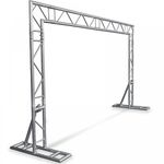 3.6m x 2.6m Light Bridge Goalpost Stand Aluminium Truss Lighting System