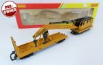 Operating Breakdown Crane Wagon - No Winding Keys OO Gauge Hornby R6369