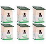 WOODEN NESTING BOXES NEST BOX BIRD HOUSE SMALL BIRDS BLUE TIT ROBIN SPARROW