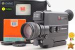 All Works [MINT] Canon 514XL 9-45mm f1.4 Super 8mm Movie Film Camera From JAPAN