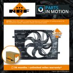 Radiator Fan fits AUDI Q3 F3B, F3N Left 1.5 2.0 2.0D 2018 on Cooling NRF Quality