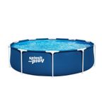 Bestway Swimming Pool 10ft x 30" Steel Frame Pool Set Outdoor Splash & Play 1025