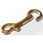 Baron 231B Chain Snap, 3/8 in Snap Opening, 3-1/2 in L Dimensions, 70 lb Working