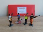 The Sex Pistols Metal Figure Set by Good Soldiers, Punk Music Memorabilia