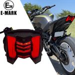 For 2017-2020 Yamaha MT-09 MT 09 FZ09 LED Rear Tail Light Brake Turn Signal Lamp