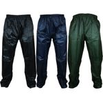 New Mens Womens Waterproof Over Trousers Rain Pants Motorcycle Fishing Hiking