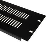 Rack Mount Data Cabinet/Flight Case Mesh Vented Blanking Plate 19 Inch 3U