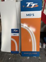 Isle of Man TT Souvenir Wall Sign / Plaque - michael  dunlop 400mm