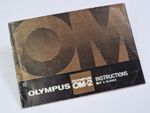 Olympus OM-2 Original Instructions At-A-Glance Camera Guide, English