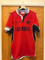 NEW Men's Scotland Rugby Union Player Issue Macron RBS 2014/2015 Away Shirt 3XL