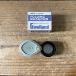 Vintage Gowlland New Light Folding Magnifier 10x - Original Box 