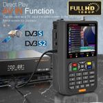 GTMedia V8 Finder2 3.5" LCD Satellite Finder Signal Meter Built-in Battery 1080P