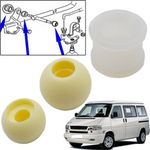 3Pcs Car Gear Linkage Selector Bush Repair Kit For VW Transporter T4 1990-2003🔥