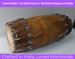 New Indian Mridanga 22" South Indian Mridangam With Padded Bag