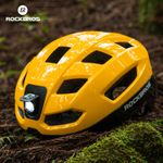 ROCKBROS Bicycle Helmet Intelligent Control light Hidden Headlight USB Charge UK