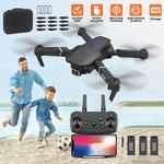 4K WiFi Drone Foldable Mini Drone RC Quadcopter Toy for Adults and Kids HD Drone