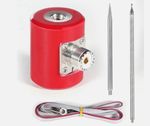 5.6M18.3 FT QRP Antenna 14M-30Mhz 300W-600W HF Antenna Stainless Steel 14 Wave