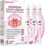 Rolimey DenPerm Cavity-Repair Enamel Filling Gel NH-10, 3ml*3 (1 Pack)