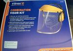 Vitrex : Combination Visor Kit. Eye, Ear & Face Protection. 334150.Fast dispatch