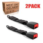 2X Universal Seat Belt Buckle Blade Receiver Replacement For Cars Vans BusesTaxi
