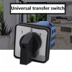 20A 3Position Rotary Selector Universal Rotary Cam Switch Changeover Switch
