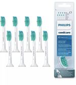 Philips Sonicare C1 HX6018 Toothbrush Heads Pack of 8 - White New & sealed
