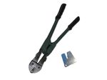 Green Crimping Tool 4 in 1 with Gauge - Fence Fencing Ferrules Double Barrel