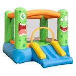 Monster Inflatable Bounce House 2-in-1 Kids Jumping Castle (without Blower)