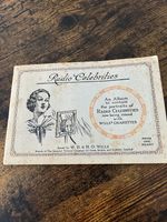 W.D. & H.O. Wills LTD Radio Celebrities Cigarette Cards Incomplete Set of 30