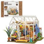 Greenhouse Room Luxury Miniature DIY Kit | Craft Kit 14+ & Adults