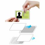 Self Laminating ID Card Adhesive Laminating Pouches Sheets (54x86mm) 300/460 Mic
