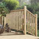 Decking Exterior Balustrade Kit Plain Square Kit Spindles Newel Posts Rails