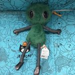 Jellycat Zyllan Alien Plush Doll Toy Christmas Birthday Club Gift Tag + Dust Bag