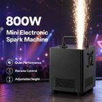 2X 800W Cold Spark Machine Firework Stage Effect DMX DJ Wedding Show W/Remote