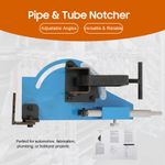 PN-1/2A Pipe Notcher Pipe Cutter Hole Saw Pipe Angle Cutter Adjustable Angle