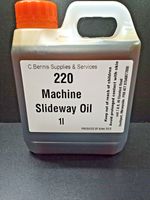 ISO 220  SLIDEWAY LUBRICATING OIL HORIZONTAL / VERTICAL  SLIDEWAYS Mill & lathe