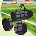 Sports Ball Bag Lightweight with Handle Waterproof for Coaches Portable Duffel